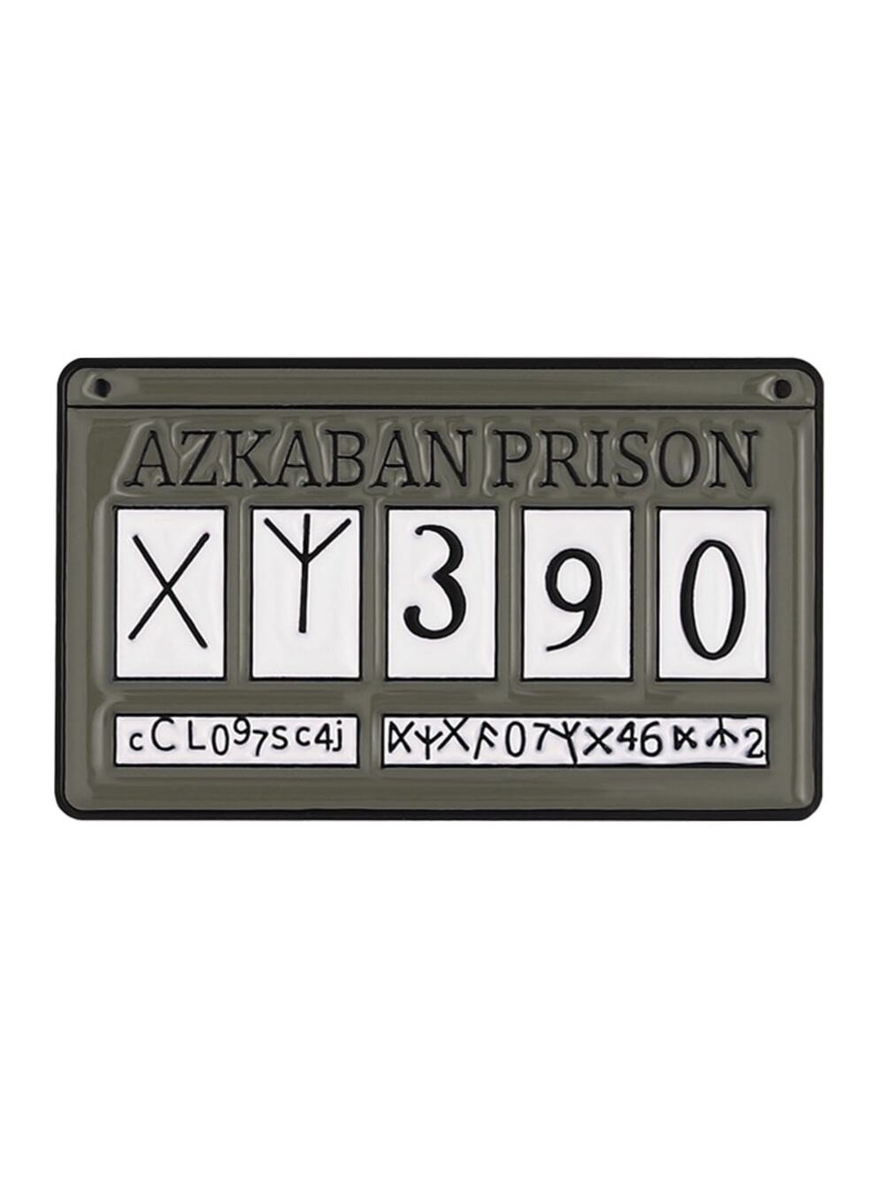 Azkaban Prison Wanted Wizard Harry Potter Enamel Pins 308-1